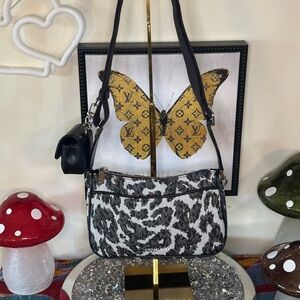 NWOT - Michael Kors Jet Set Medium Leopard Logo Print. Retail $298.00